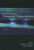 Effectively Managing Nonprofit Organizations 087101369X Book Cover