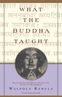 What the Buddha Taught 0802130313 Book Cover