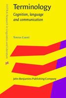 Terminology: Cognition, Language and Communication 9027214026 Book Cover