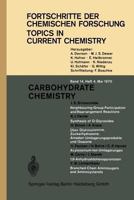 Carbohydrate Chemistry 3540048197 Book Cover