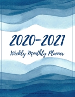 2020-2021 Calendar Weekly And Monthly Planner: Two Year 24 Month Jan 2020 - Dec 2021 Planner W/ To Do List Academic Schedule Agenda Logbook Or Student & Teacher Organizer Journal Notebook, Appointment 1698640005 Book Cover