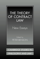 The Theory of Contract Law: New Essays 0521041325 Book Cover