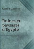 Ruines et paysages d'Égypte 0530788438 Book Cover