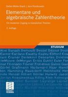 Elementare und algebraische Zahlentheorie: Ein moderner Zugang zu klassischen Themen 3834812560 Book Cover