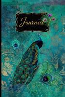 Journal: 6x9 120 page Lined Journal Peacock (Peacock Journals Volume 5) 1797433350 Book Cover