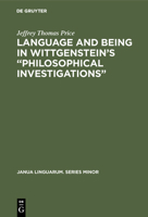 Language and Being in Wittgenstein's "Philosophical Investigations" 9027924430 Book Cover