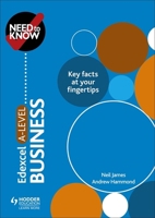 Need To Know Edexcel A-level Business 1510428542 Book Cover