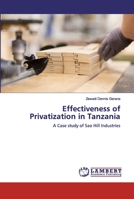 Effectiveness of Privatization in Tanzania 6200497567 Book Cover