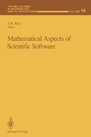 Mathematical Aspects of Scientific Software 1468470760 Book Cover