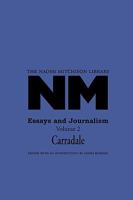 Essays and Journalism 2: Carradale 184921011X Book Cover