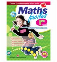Popular French Immersion School Series: Maths faciles Grade 1 1771492147 Book Cover