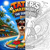 Tater's Amazing Life: The Surfer Dog Coloring Book Book One B0H8MP16X4 Book Cover
