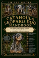 CATAHOULA LEOPARD DOG HANDBOOK: The Complete Guide to Raising, Training, Feeding, Grooming, Health Care, and Understanding Your Loyal Companion. B0H6V9HFG3 Book Cover