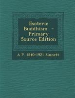 Esoteric Buddhism 1293343048 Book Cover