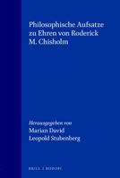 Philosophische Aufsatze Zu Ehren Von Roderick M. Chisholm 9062038980 Book Cover