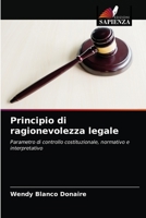 Principio di ragionevolezza legale 6203208787 Book Cover