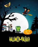 Halloween-Malbuch B0B2TTZ7GV Book Cover