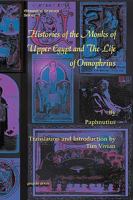 Histories of the Monks of Upper Egypt and the Life of Onnophrius (Cistercian Studies Series) 1607241420 Book Cover