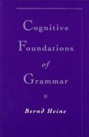 Title Cognitive Foundations of Grammar 0195102525 Book Cover