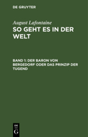 Der Baron von Bergedorf oder das Prinzip der Tugend 3112662075 Book Cover
