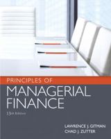 Principles of Managerial Finance 0133546403 Book Cover