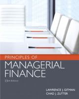 Principles of Managerial Finance 0201784793 Book Cover