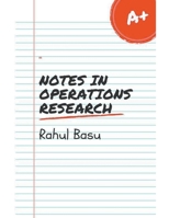 Notes in Operations Research B0CLQXRVJ4 Book Cover