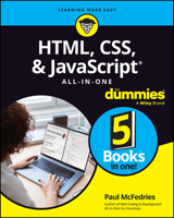 Html, Css, & JavaScript All-In-One for Dummies 1394164688 Book Cover