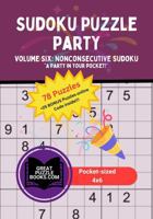 Sudoku Puzzle Party: Volume Six: Nonconsecutive Sudoku 1963597354 Book Cover