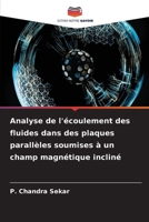 Analyse de l'écoulement des fluides dans des plaques parallèles soumises à un champ magnétique incliné (French Edition) 6207011813 Book Cover