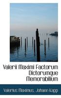 Valerii Maximi Factorum Dictorumque Memorabilium 1115704524 Book Cover