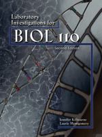 Laboratory Investigations for BIOL 110 075758814X Book Cover