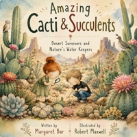 Amazing Cacti & Succulents: Desert Survivors and Nature's Water Keepers (Amazing Nature Collection) B0HC1P2R1N Book Cover