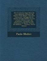 Riti E Costumi Degli Ebrei [di Leon Modena] Confutati Dal Dottore Paola Medici, Sacerdote Fiorentino, Coll'aggiunta In Questa Secunda Edizione Di Una ... Stratta, Già Rabbino,... 1278237380 Book Cover