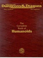 The Complete Book of Humanoids (Advanced Dungeons & Dragons 2nd Edition) 1560766115 Book Cover