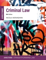 Criminal Law Directions 0198848781 Book Cover