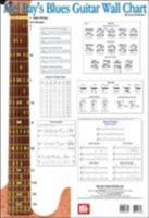 Blues Guitar Wall Chart 0786667184 Book Cover