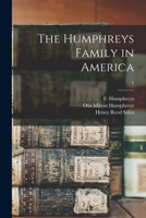 The Humphreys Family in America; Volume 1 1013488946 Book Cover