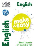 English Age 5-6 (Letts Make It Easy) 0008322856 Book Cover