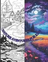 coloring book Nature aventures for kids B0C9FXZ434 Book Cover