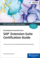 SAP Extension Suite Certification Guide: Development Associate Exam 1493222392 Book Cover
