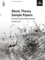 Music Theory Sample Papers, ABRSM Grade 3 (Music Theory Papers (ABRSM)) 1786013576 Book Cover