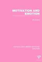 Motivation and Emotion (Ple: Emotion) 1138806080 Book Cover