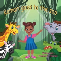Kamari Goes to the Zoo B0CP6JSRKG Book Cover