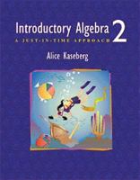 Introductory Algebra: A Just-In-Time Approach 0534357474 Book Cover