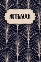 Notenbuch: Notenheft für Schüler und Studenten | Halte deinen Fortschritt im Auge | A5 | 120 Seiten | Motiv: Klassisch Modern (German Edition) 1659324548 Book Cover