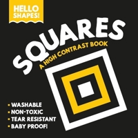 Hello Shapes: Squares (Tyvek) 1945296755 Book Cover