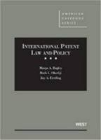 International Patent Law and Policy 0314287876 Book Cover