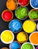 Notebook Holi Color Journal : 110 Page Lined |8.5x11 inch | College Ruled paper| perfect bound | Glossy Finish | Perfect gift for Friend | Journal For ... Men | Writing Journal | lined notebook 1677598204 Book Cover