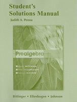 Student Solutions Manual for Prealgebra 032173095X Book Cover